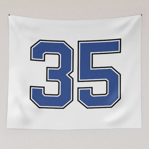 Item preview, Number 35 lucky sports jersey thirty five designed and sold by HeavyStyle.