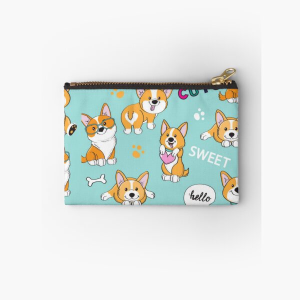 Item preview, Jolly Corgis In Green designed and sold by DesignVertex.