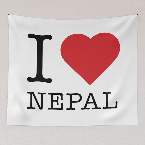 Item preview, I love Nepal designed and sold by HeavyStyle.