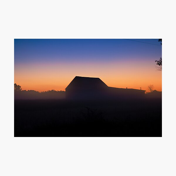 Item preview, Barn at sunrise designed and sold by cherylc1.