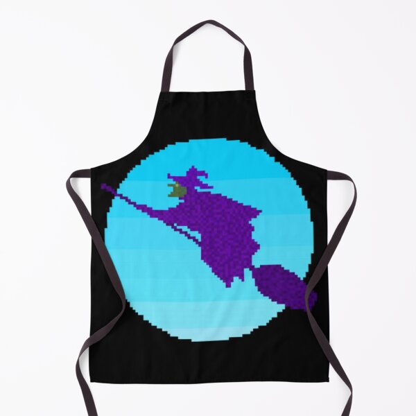 Item preview, Witch On A Broom Pixel Art designed and sold by Teepocalypse.