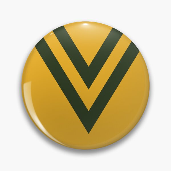 Artikelvorschau, Australien 1957 Home Gelb-Grün-Chevron-Rugby-Liga entworfen und verkauft von Sporting Colour.
