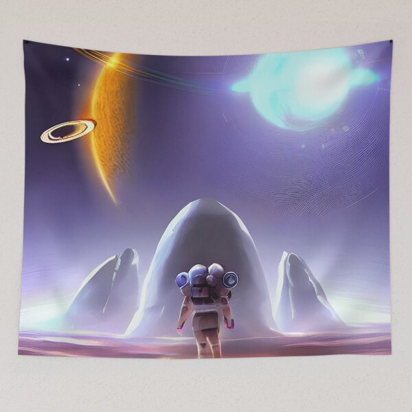 Item preview, Astronaut on exoplanet designed and sold by Jaraz.