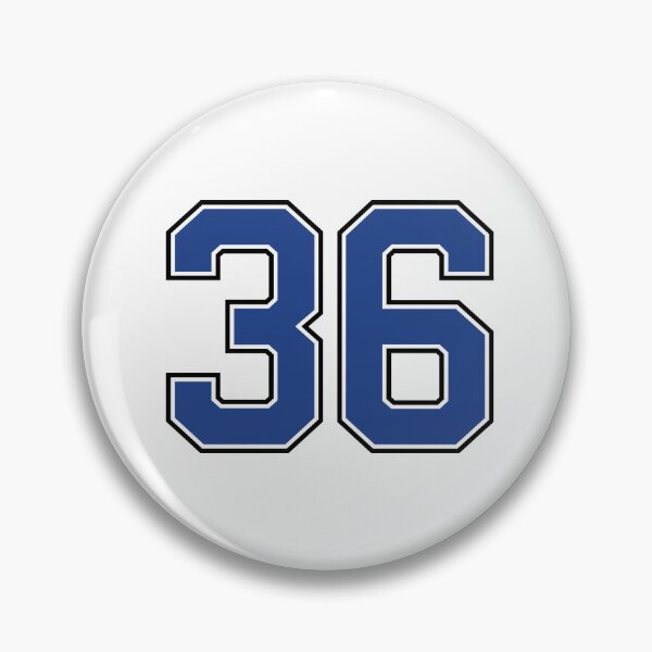 Item preview, Number 36 lucky sports jersey thirty six designed and sold by HeavyStyle.