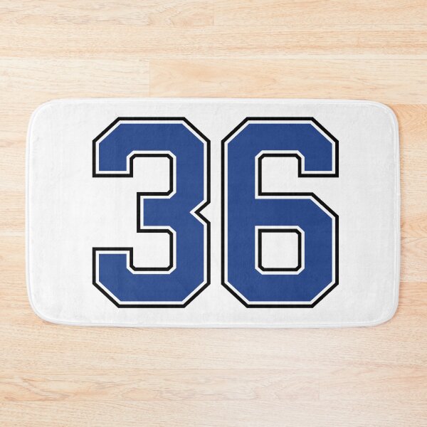 Item preview, Number 36 lucky sports jersey thirty six designed and sold by HeavyStyle.