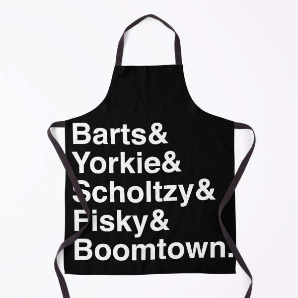 Item preview, Yorkie Fisky Scholtzy Barts and Boomtown WHITE FOR DARK BACKGROUNDS | Letterkenny Fans designed and sold by Maren Frances.