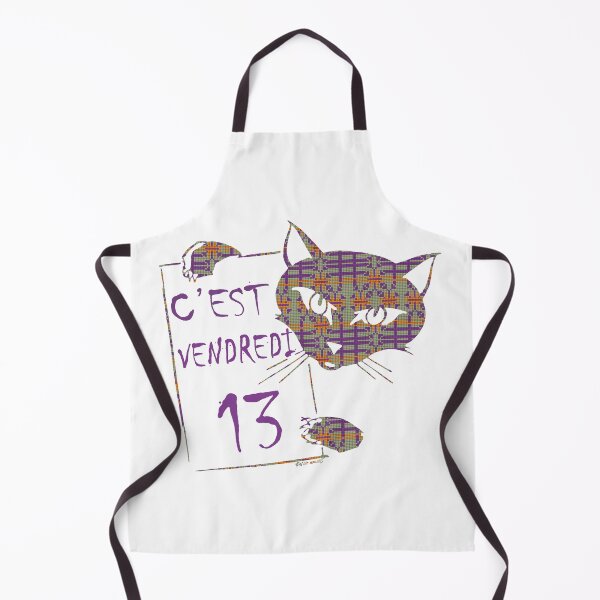 Item preview, Friday the 13th with Alix the cat designed and sold by PolairmozaiC.