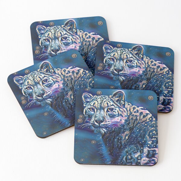 Item preview, Snow tiger at midnight designed and sold by MerWishes.