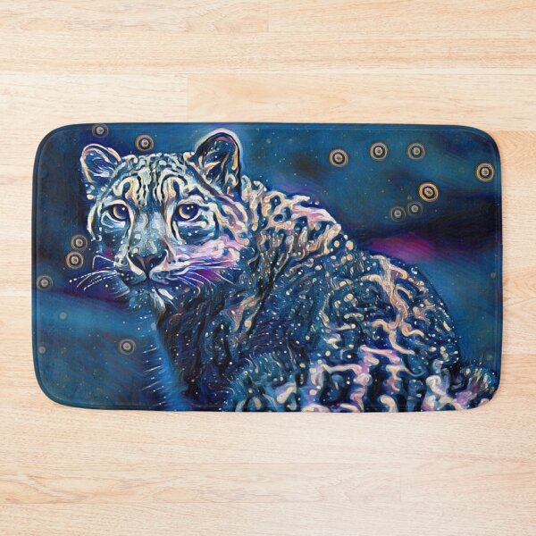 Item preview, Snow tiger at midnight designed and sold by MerWishes.