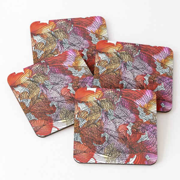 Item preview, Sunset Abstract Mushroom Silkscreen 1 designed and sold by Anniek Meyden.