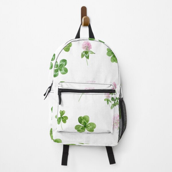 Item preview, Watercolor Green Clover Leaves and Clover Flowers designed and sold by silviaol.