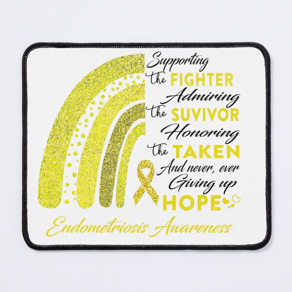 Item preview, Endometriosis Warrior Supporting Fighter Awareness designed and sold by Gillosina.