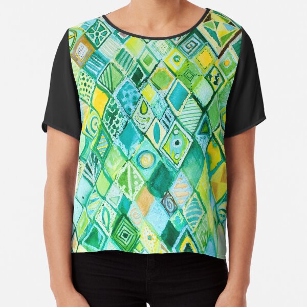 Diamonds Chiffon Top