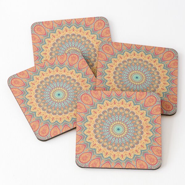 Item preview, Jewel Mandala - Southwest Style Geometric Art  designed and sold by Jillianamatt.