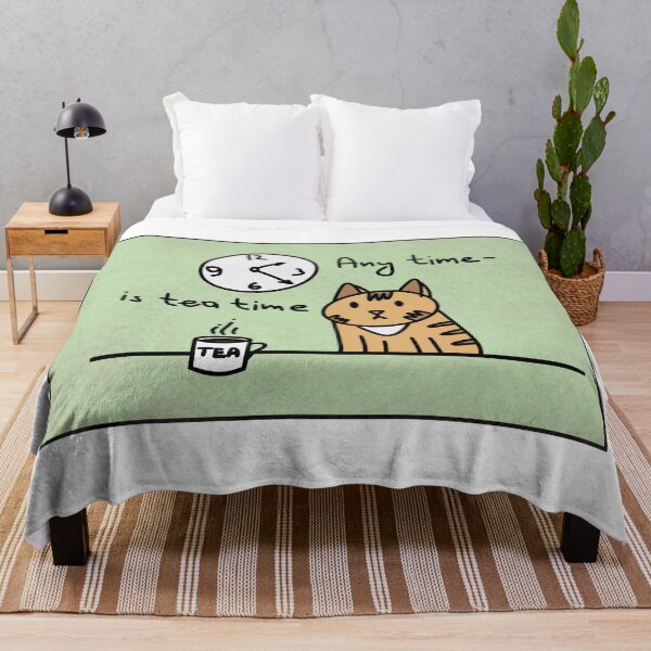 Item preview, Tea time cat designed and sold by Anton-Domin-Art.