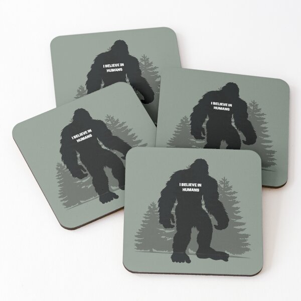 Item preview, Big Foot: "I Believe In Humans!"  designed and sold by tmdaliggr.