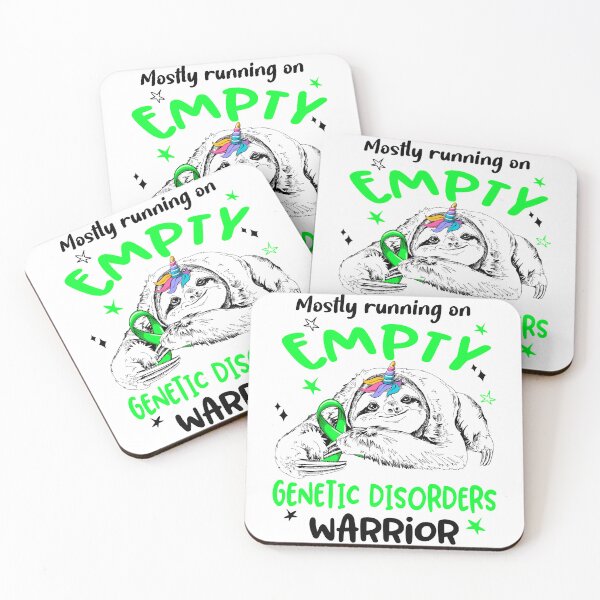Item preview, Mostly running on Empty Genetic Disorders Warrior designed and sold by ElizabethS809.