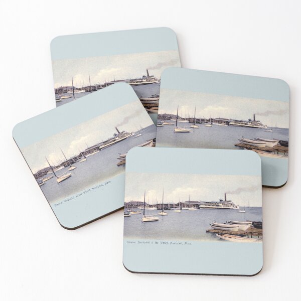 Item preview, 1905 Steamship Nantucket at Nantucket Wharf designed and sold by historicimage.