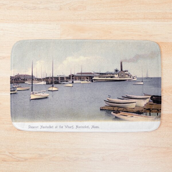 Item preview, 1905 Steamship Nantucket at Nantucket Wharf designed and sold by historicimage.