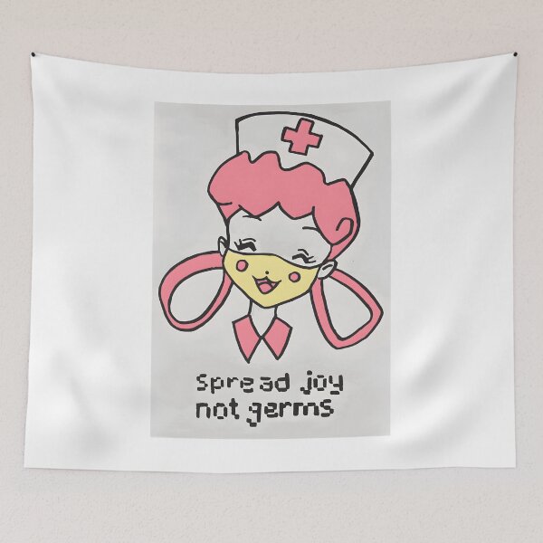 Item preview, Spread Joy Not Germs Classic  designed and sold by guzzonmohambw.