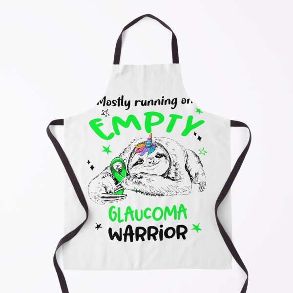 Item preview, Mostly running on Empty Glaucoma Warrior designed and sold by ElizabethS809.