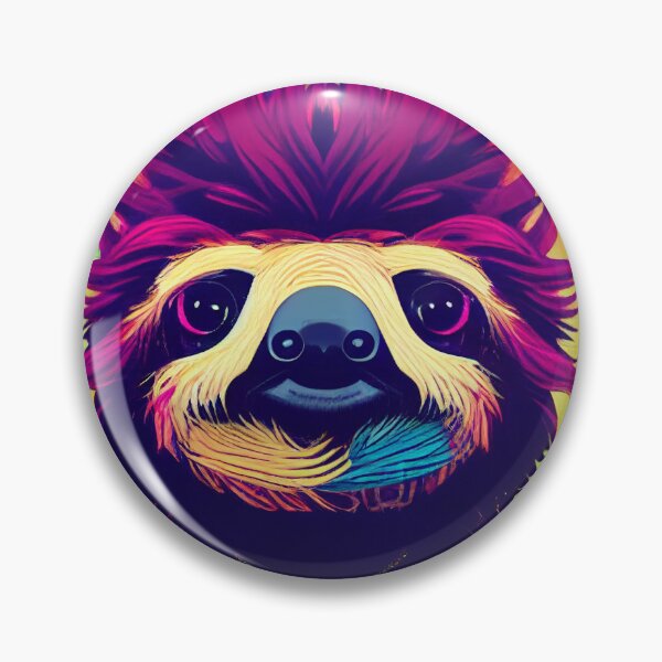Item preview, Sloth dressed as a punk rocker designed and sold by Studiowatermars.