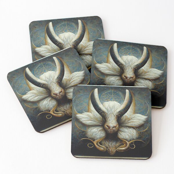 Item preview, Capricorn Rising designed and sold by CreepsnCryptids.