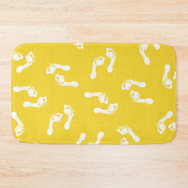 Item preview, Adorable Baby Feet Pattern On Sunny Yellow designed and sold by DEC02.