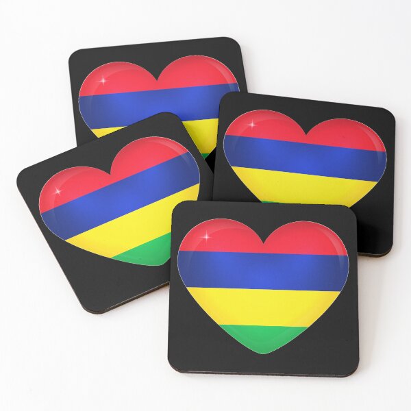 Item preview, My heart is in Mauritius, Love Mauritius. designed and sold by ArtIsParty.