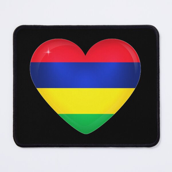 Item preview, My heart is in Mauritius, Love Mauritius. designed and sold by ArtIsParty.