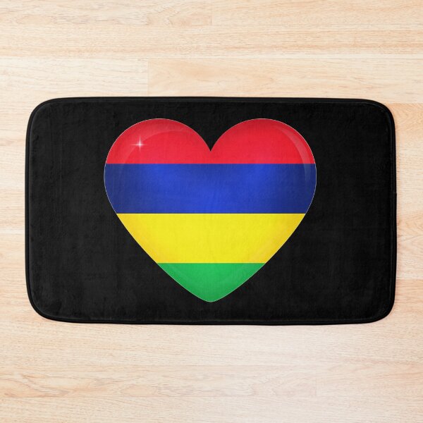 Item preview, My heart is in Mauritius, Love Mauritius. designed and sold by ArtIsParty.