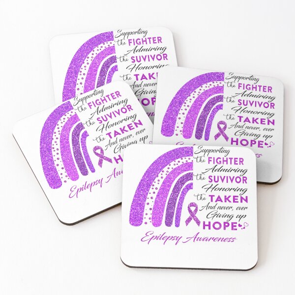 Item preview, Epilepsy Warrior Supporting Fighter  Awareness designed and sold by Gillosina.