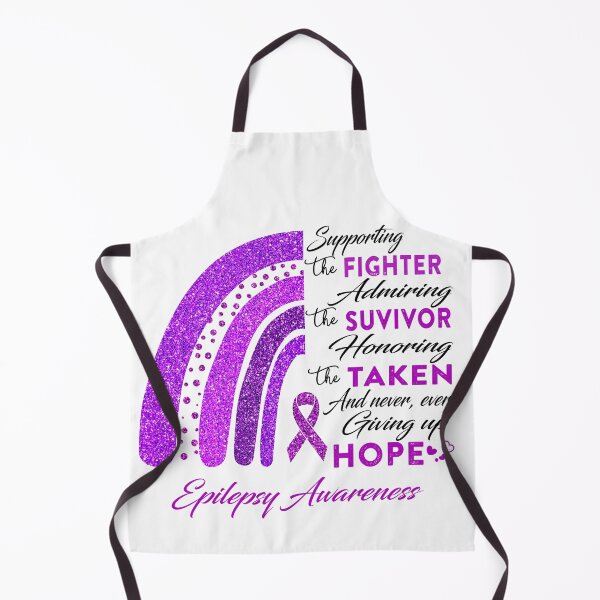 Item preview, Epilepsy Warrior Supporting Fighter  Awareness designed and sold by Gillosina.