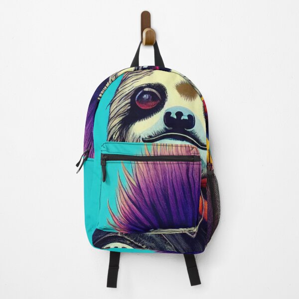 Item preview, Sloth dressed as a punk rocker designed and sold by Studiowatermars.