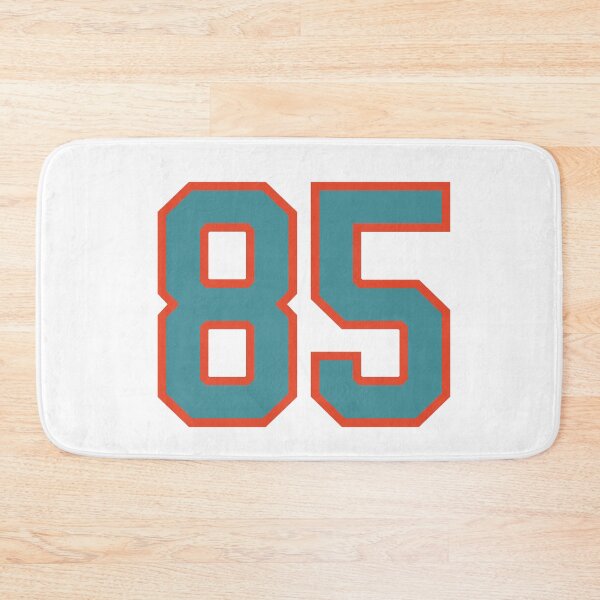 Item preview, 85 number, aqua orange lucky sports eighty five designed and sold by ArtIsParty.