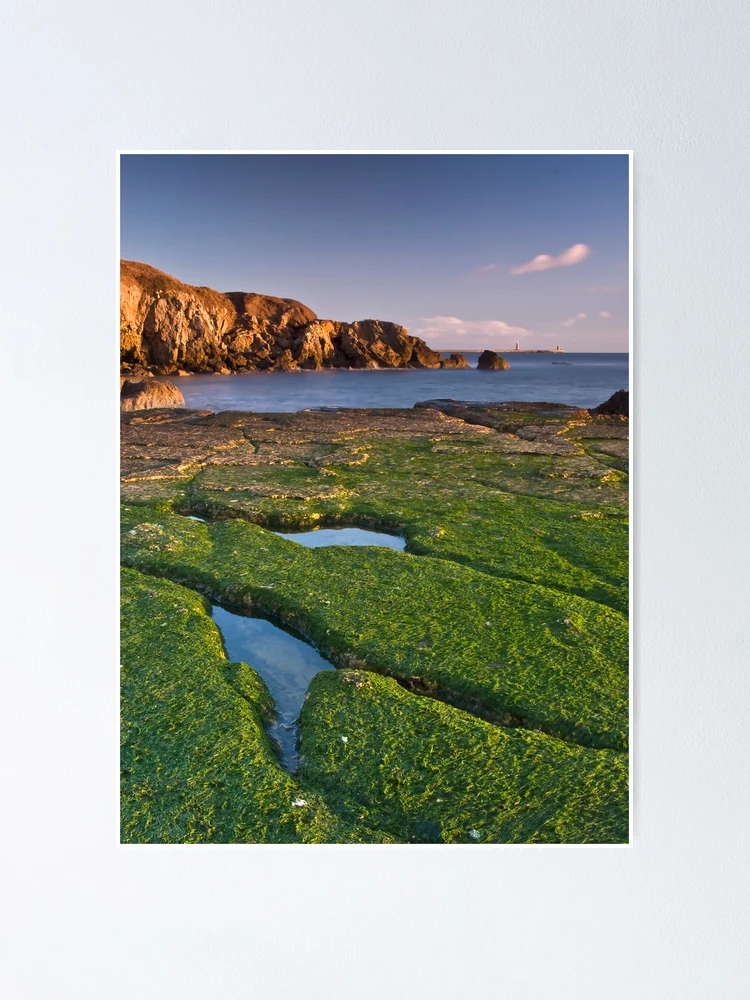 Thumbnail 1 of 3, Poster, Green Rocks designed and sold by Great North Views.