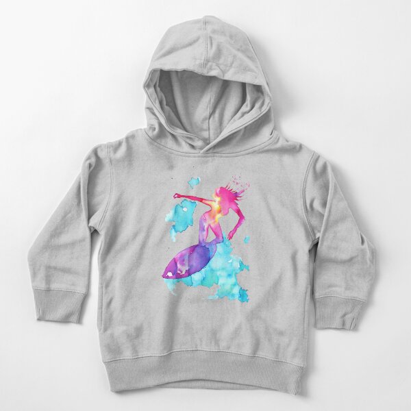 Surfer Girl Toddler Pullover Hoodie