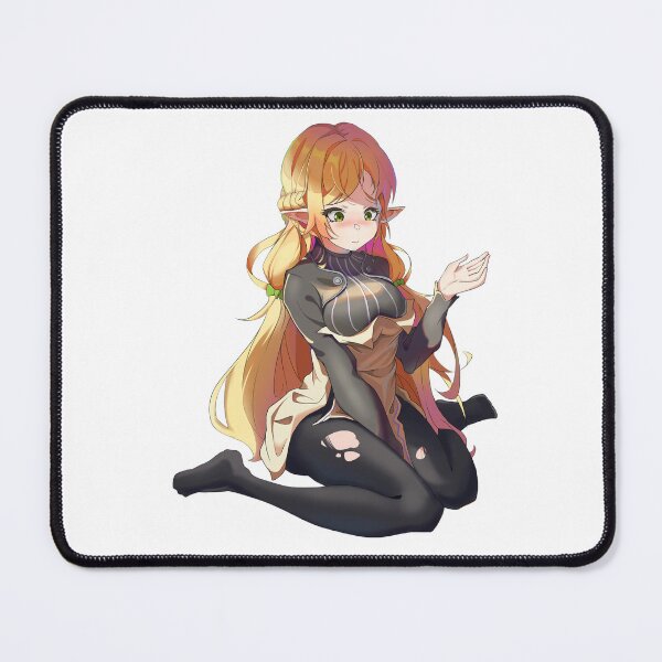 Item preview, Tsundere Elf Elga Suzailgiererzegalnelvzegilreagranzelga Sui | Uncle from Another World Isekai Ojisan | Anime Blushing Shy Blond Hair Girl Ripped Thighs Tattered Stockings designed and sold by Risumu.