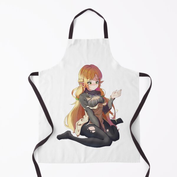 Item preview, Tsundere Elf Elga Suzailgiererzegalnelvzegilreagranzelga Sui | Uncle from Another World Isekai Ojisan | Anime Blushing Shy Blond Hair Girl Ripped Thighs Tattered Stockings designed and sold by Risumu.
