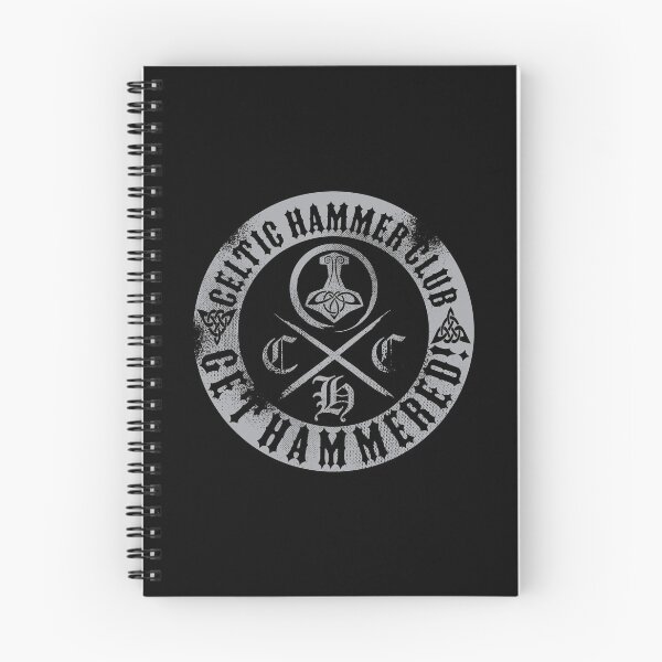 Item preview, Celtic Hammer Club Grunge Badge Logo designed and sold by celthammerclub.
