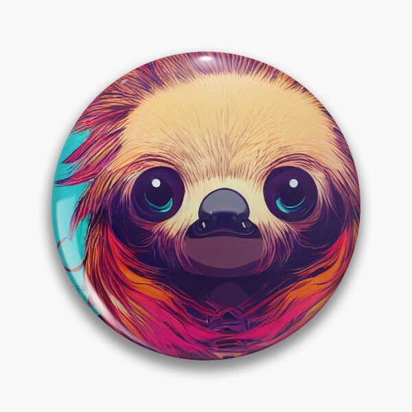 Item preview, Sloth dressed as a punk rocker designed and sold by Studiowatermars.