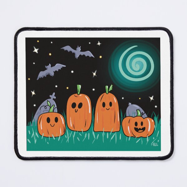 Item preview, Pumpkins on a night walk designed and sold by Arzu Abbas.