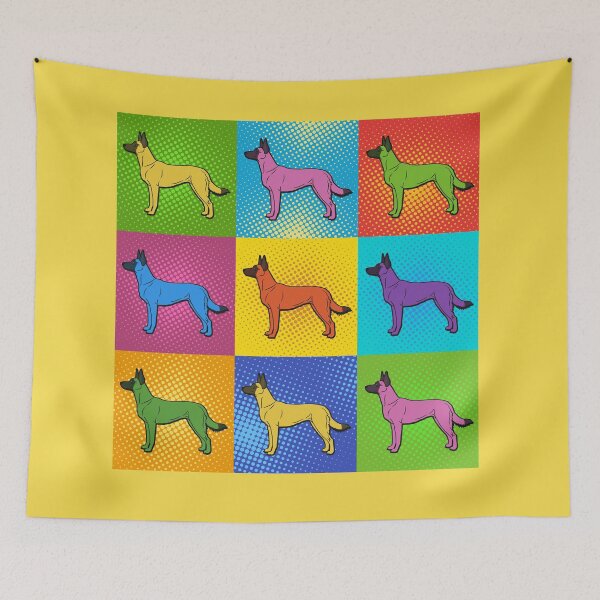 Item preview, Belgian shepherd - Malinois  designed and sold by k9printart.
