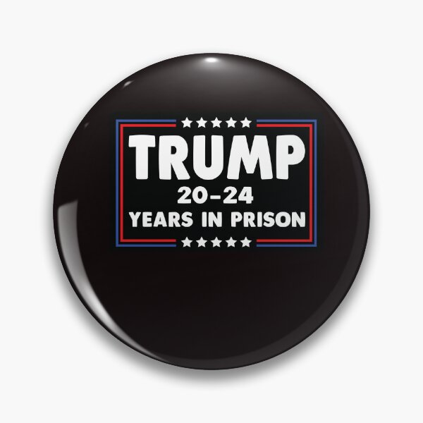 Aperçu de l'œuvre TRUMP 20 - 24 ans de prison anti-Trump créée et vendue par SolonaPrints.