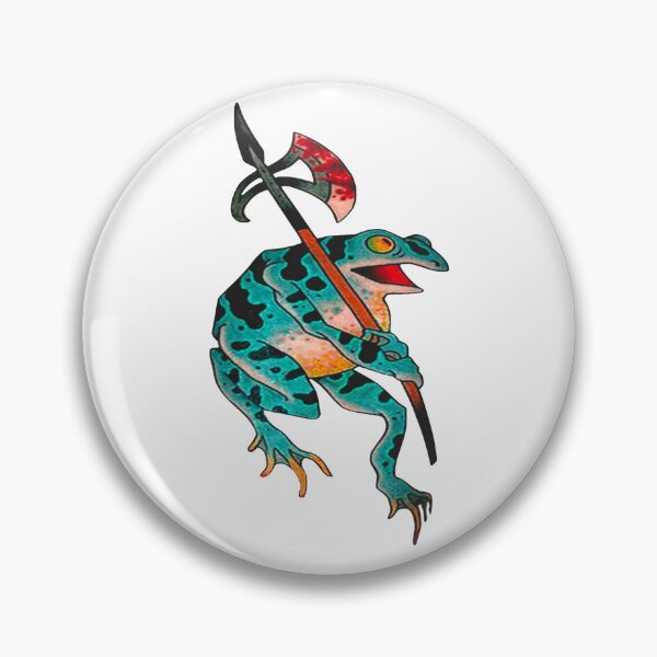 Item preview, Frog Was Busy With His BattleAxe designed and sold by VictorIos.
