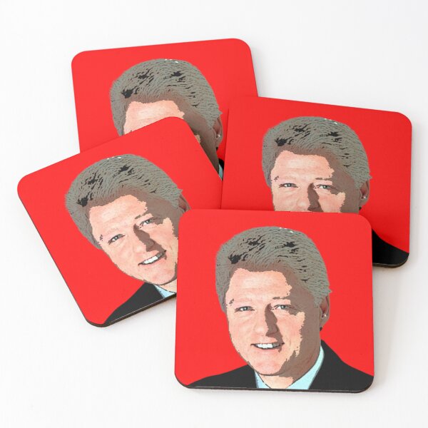 Item preview, Bill Clinton Cartoon Portrait designed and sold by Teetans.