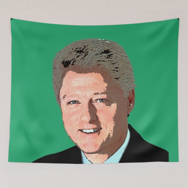 Item preview, Bill Clinton Cartoon Portrait designed and sold by Teetans.