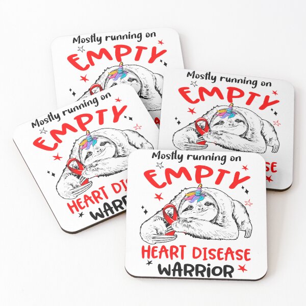 Item preview, Mostly running on Empty Heart Disease Warrior designed and sold by ElizabethS809.