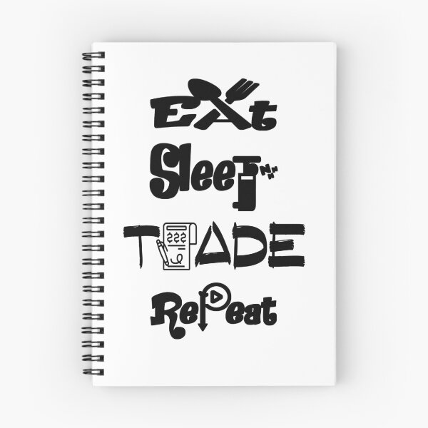 Item preview, Eat sleep trade repeat,V1.  designed and sold by Chakilogy.