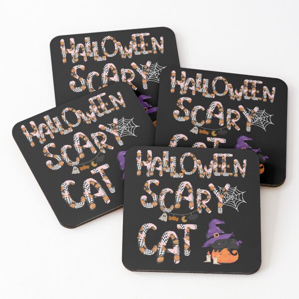 Item preview, Halloween Scary Cat , Halloween desing designed and sold by Anna-Kik.